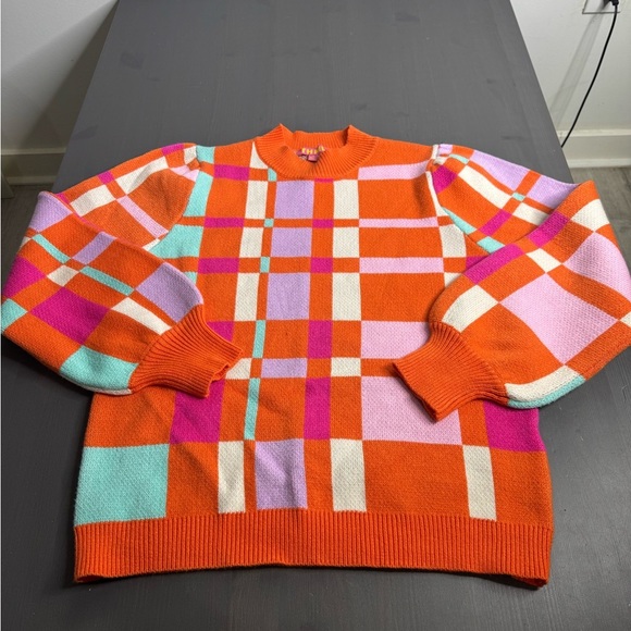 THML Rylee sweater in orange - Picture 3 of 7